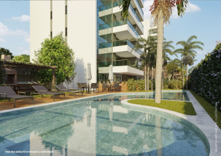 Terrazza Apipucos | Apto de 4 quartos sendo 2 suites | 139,32m² | em Apipucos - Recife | Lazer Completo | Pronto para Morar