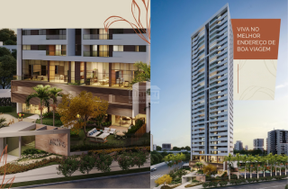 Alameda Jardins | Apto 4 quartos sendo 2 suites | 131,82m² | Boa Viagem | Lazer Completo | Pronto para Morar |