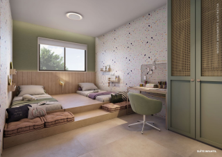 Apto a Venda 4 quartos sendo 2 suítes no bairro Apipucos em Recife | Lazer Completo