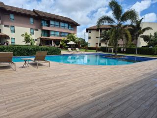 Reserva dos Carneiros | Apto 2 Quartos frente piscina com varanda gourmet | 64m² | Resort de Alto Padrão | Pé na Areia |