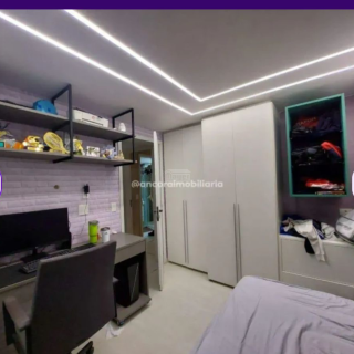 Vendo Apto 3 Quartos suítes amplas | 146m² | Espinheiro | Área de Lazer