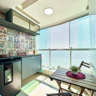 Vendo Apto 3 quartos sendo 1 suítes | 62m² | Candeias | Andar Alto | Área de Lazer |