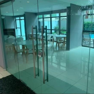 Vendo Apto 1 quarto | 36m² | Aflitos | Área de Lazer |