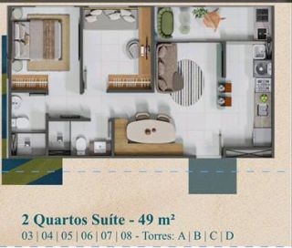 Brisas do Mar 2 Quartos - Apartamentos a venda na planta em Candeias