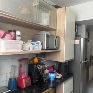 Vendo Apartamento no Edf. Morada do Umbuzeiro | 2 Quartos | 1 sendo Suíte | 56m² | Área de Lazer completa | Iputinga