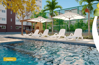 Apto com 2 quartos na Varzea | Condomínio Clube e Natureza em Recife!