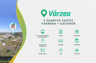 Apto com 2 quartos na Varzea | Condomínio Clube e Natureza em Recife!