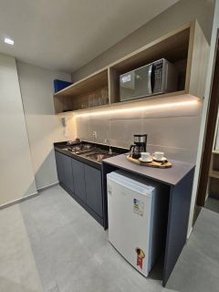 Studio Térreo Mobiliado no Porto Prime | 45,51 m2 | Deck | Área Gourmet c Cozinha Integrada | Área de Lazer | | Porto de Galinhas