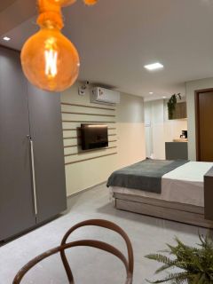 Studio Tipo no Porto Prime | Mobiliado | 28,81m2 | Varanda c Cozinha Integrada | Área de Lazer | Porto de Galinhas