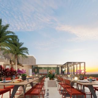 Flat no Sangano Beach Prime | 35,96m²  | 1 Qto | 1 Wc | Varanda | Área de Lazer | Porto de Galinhas