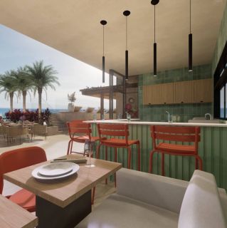 Flat no Sangano Beach Prime | 35,96m²  | 1 Qto | 1 Wc | Varanda | Área de Lazer | Porto de Galinhas