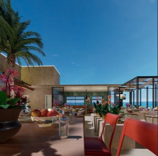 Flat no Sangano Beach Prime | 35,96m²  | 1 Qto | 1 Wc | Varanda | Área de Lazer | Porto de Galinhas