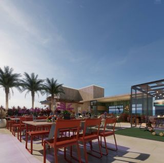 Flat no Sangano Beach Prime | 35,96m²  | 1 Qto | 1 Wc | Varanda | Área de Lazer | Porto de Galinhas