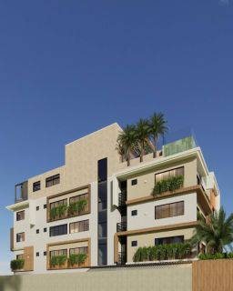 Flat no Sangano Beach Prime | 35,96m²  | 1 Qto | 1 Wc | Varanda | Área de Lazer | Porto de Galinhas