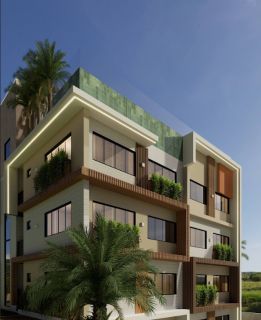 Flat no Sangano Beach Prime | 35,96m²  | 1 Qto | 1 Wc | Varanda | Área de Lazer | Porto de Galinhas
