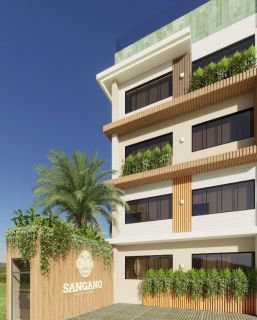 Flat no Sangano Beach Prime | 35,96m²  | 1 Qto | 1 Wc | Varanda | Área de Lazer | Porto de Galinhas