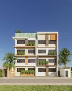 Flat no Sangano Beach Prime | 35,96m²  | 1 Qto | 1 Wc | Varanda | Área de Lazer | Porto de Galinhas