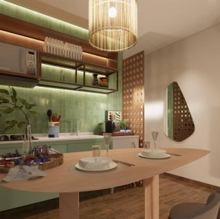 Flat no Sangano Beach Prime | 35,96m²  | 1 Qto | 1 Wc | Varanda | Área de Lazer | Porto de Galinhas