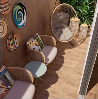 Flat no Sangano Beach Prime | 35,96m²  | 1 Qto | 1 Wc | Varanda | Área de Lazer | Porto de Galinhas