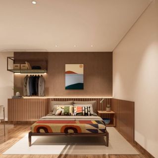 Flat no Sangano Beach Prime | 35,96m²  | 1 Qto | 1 Wc | Varanda | Área de Lazer | Porto de Galinhas