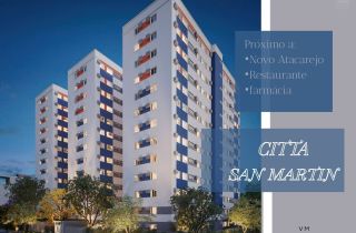 Cittá San Martin | Vendo Apto 2 quartos | 33,62m² | Bairro San Martin | Recife | Na Planta | Lazer Completo |