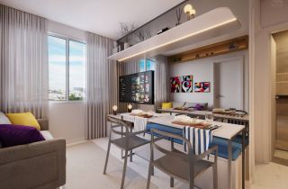 Cittá San Martin | Vendo Apto 2 quartos | 33,62m² | Bairro San Martin | Recife | Na Planta | Lazer Completo |