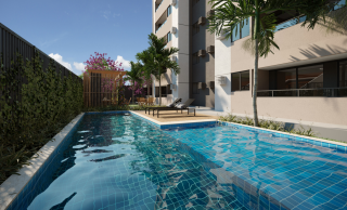 A venda imóvel com 2 quartos e varanda Bairro do Barro