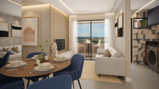 A venda imóvel com 2 quartos e varanda Bairro do Barro