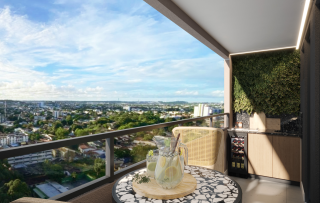 A venda imóvel com 2 quartos e varanda Bairro do Barro