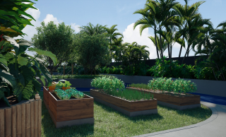 A venda imóvel com 2 quartos e varanda Bairro do Barro