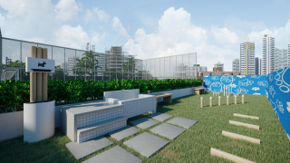 A venda imóvel com 2 quartos e varanda Bairro do Barro