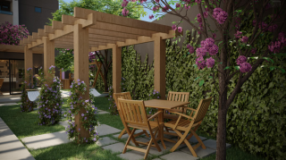 A venda imóvel com 2 quartos e varanda Bairro do Barro