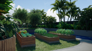 A venda imóvel com 2 quartos e varanda Bairro do Barro