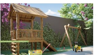 A venda imóvel com 2 quartos e varanda Bairro do Barro | Lazer Completo |