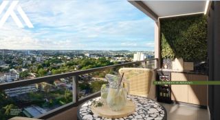 A venda imóvel com 2 quartos e varanda Bairro do Barro | Lazer Completo |