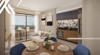 A venda imóvel com 2 quartos e varanda Bairro do Barro | Lazer Completo |