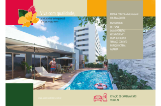 Jardins Candeias | Vendo Apto 2 quartos com varanda | 48,74m² | Área de Lazer completa