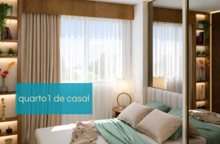 Jardins candeias | vendo Apto 2 quartos com varanda | 48,74m² | sala | cozinha | Área de Lazer completa