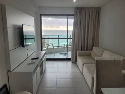 Alugo Flat na Av. Boa Viagem, mobiliado, 01 Qt, Sala, Cozinha, Varanda, Lazer, Nascente.