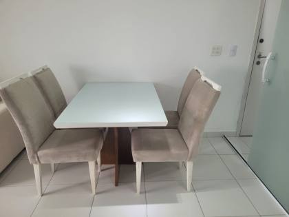 Alugo Flat na Av. Boa Viagem, mobiliado, 01 Qt, Sala, Cozinha, Varanda, Lazer, Nascente.