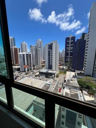 Alugo Studio, mobília planejada, 26m², Lazer completo - boa viagem