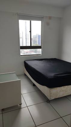 Vendo Flat na Francisco da Cunha,Boa Viagem, 01 quarto, andar alto, Sala, cozinha, Lazer completo