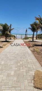 Lote em condomínio fechado na Barra dos coqueiros pé na areia