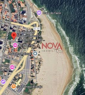 TERRENO NA COROA DO MEIO DE ESQUINA 15x34,5