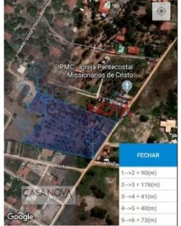 Terreno plano, frente leste com 15.025 m² no Mosqueiro