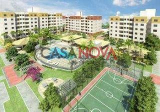 Apartamento térreo, com 2/4, na Aruana.