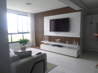 Cobertura triplex mobiliada,VISTA MAR, em Avenida Beira Mar