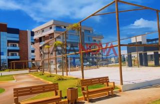 Apartamento com frente mar na Aruana