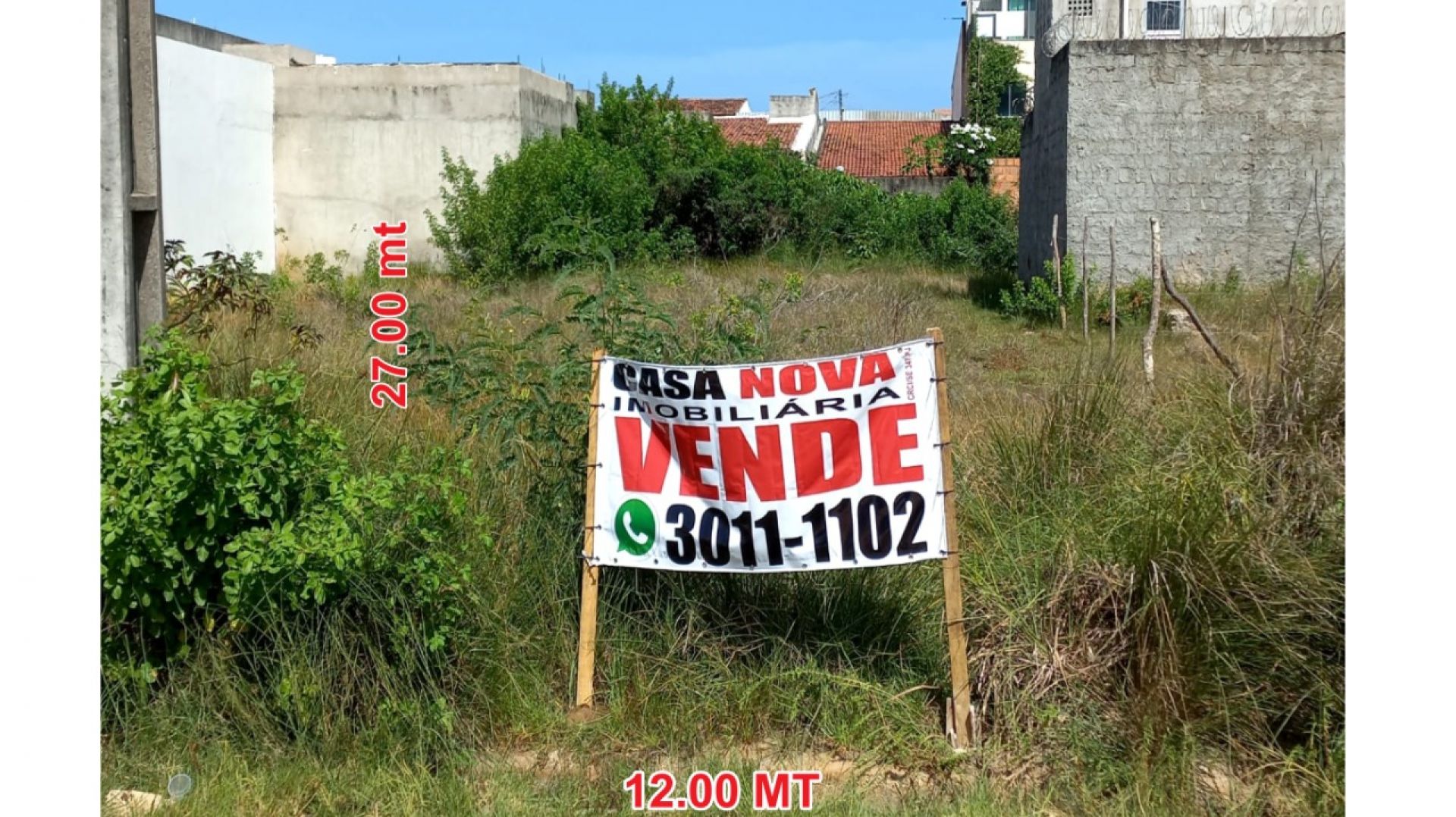 Terreno a Venda no Loteamento Morada das Mangueiras - Extensão do Conjunto Santa Lúcia