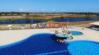 AP. MOBILIADO COM 2/4 EM CONDOMÍNIO CLUBE NA PRAIA DO SACO